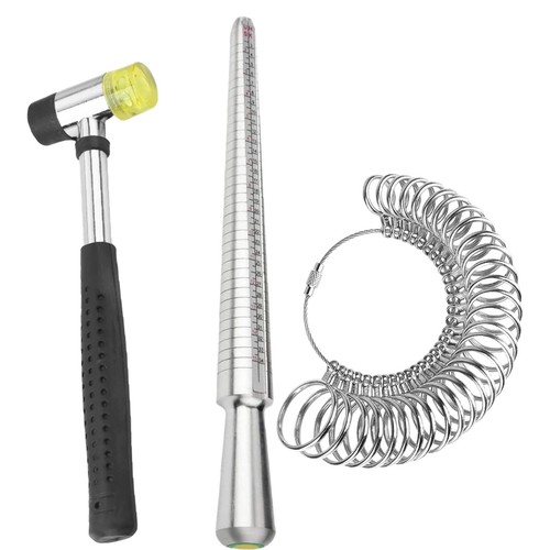 Metal ring sizer kit - with,