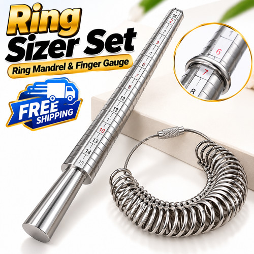 Metal ring sizer guage - ring,